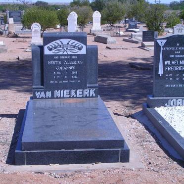 NIEKERK Bertie Albertus Johannes, van 1949-1980