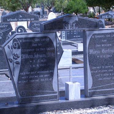 NEL Willem Adriaan 1932-1987 &amp; Maria Gertruida 1943-