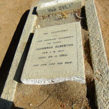 ZYL Johannes Albertus, van 1919-1960