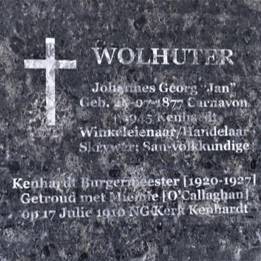 WOLHUTER Johannes Georg 1877-1945