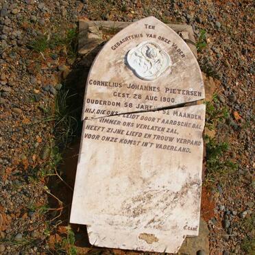 PIETERSEN Cornelius Johannes -1900