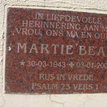 BEAN Martie 1943-2005