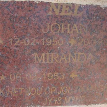 NEL Johan 1950-2010 &amp; Miranda 1953-