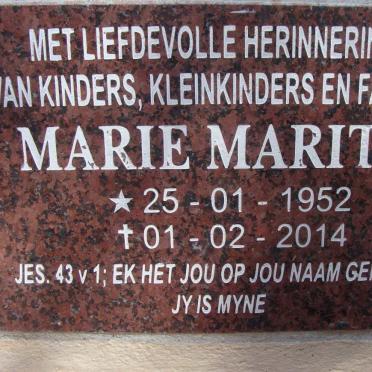 MARITZ Marie 1952-2014