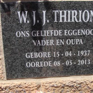 THIRION W.J.J. 1937-2013