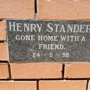 STANDER Henry -1998