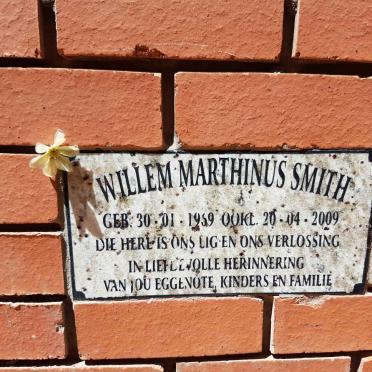 SMITH Willem Marthinus 1959-2009