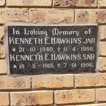 HAWKINS Kenneth E. 1915-1996 :: HAWKINS Kenneth E. 1940-1986