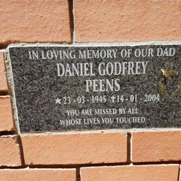 PEENS Daniel Godfrey 1945-2004