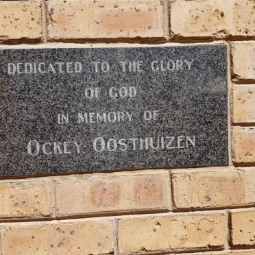 OOSTHUIZEN Ockert John 1931-1984 2