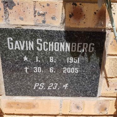 SCHONNBERG Gavin 1951-2005
