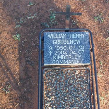 GRIEBENOW William Henry 1950-2004