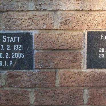 STAFF Lily 1921-2005 :: CHASE Ena Vida 1923-2002
