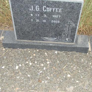 COFFEE J.G. 1927-2003