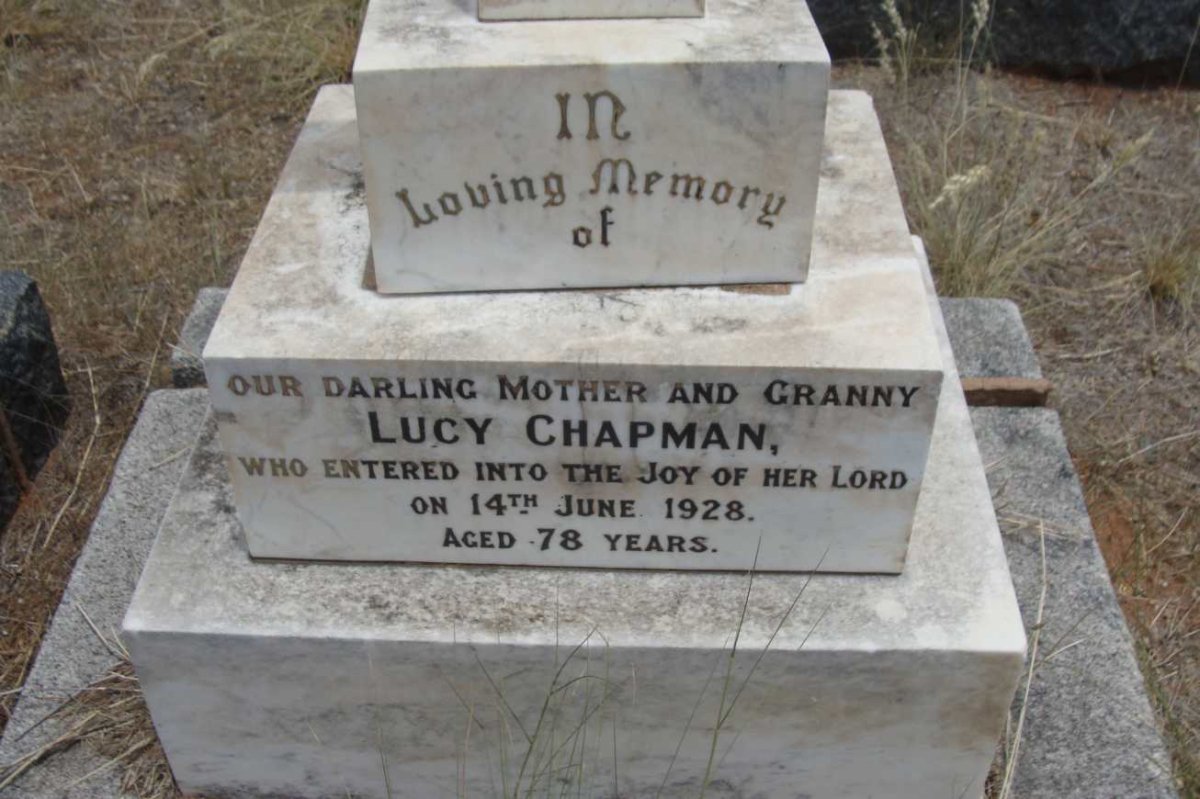 CHAPMAN Lucy -1928