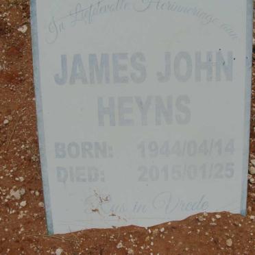 HEYNS James John 1944-2015