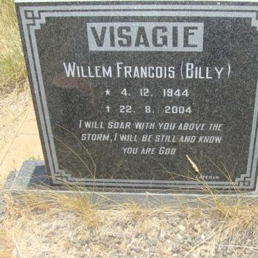 VISAGIE Willem Francois 1944-2004