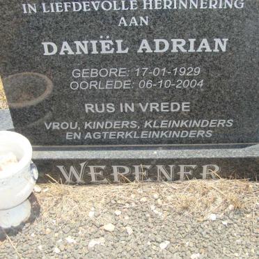 WEPENER Daniël Adrian 1929-2004