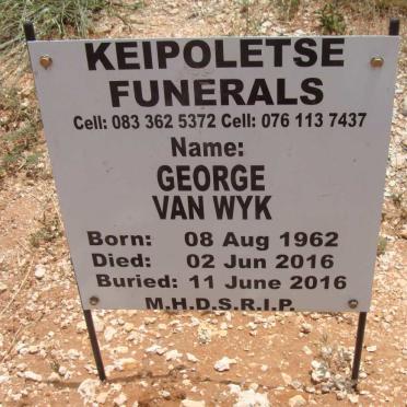 WYK George, van 1962-2016