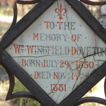 DOVETON Wm. Wingfield 1850-1881