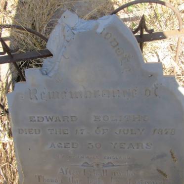 BOLITHO Edward -1878