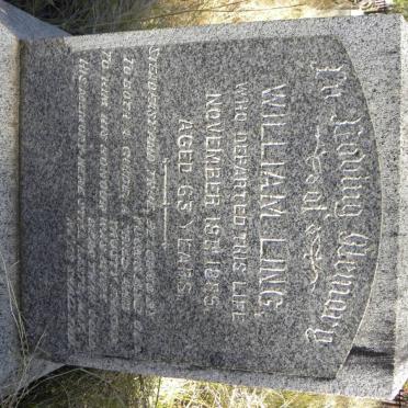 LING Edmond -1900 :: LING Emily -1894 :: LING Lucy -1891 :: LING William -1889 