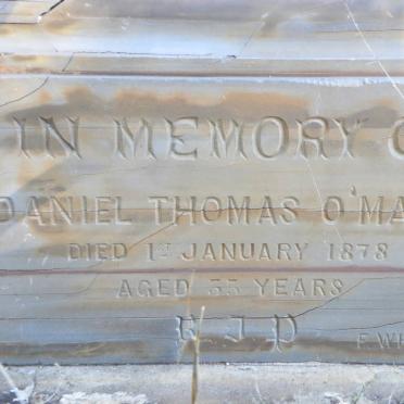 O’MALEY Daniel Thomas -1878