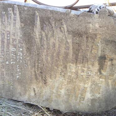 POWELL Frederick James -1889 :: POWELL Frances Jane 1833-1893 :: POWELL George -1888