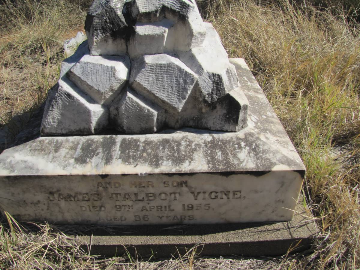 VIGNE James Talbot -1955 & Eliza -1876