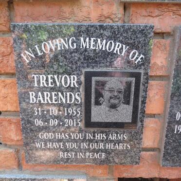 BARENDS Trevor 1955-2015