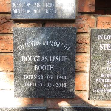 BOOTH Douglas Leslie 1940-2010