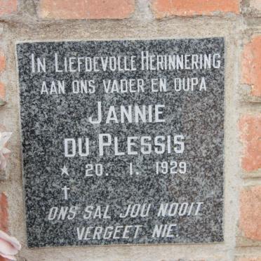 PLESSIS Jannie, du 1929-