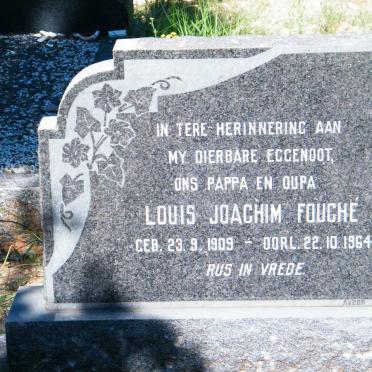 FOUCHE Louis Joachim 1909-1964