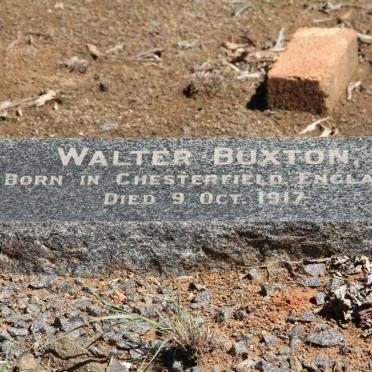 BUXTON Walter -1917