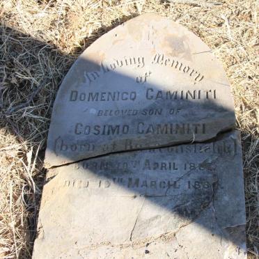 CAMINITO Domenicq 1887-188?