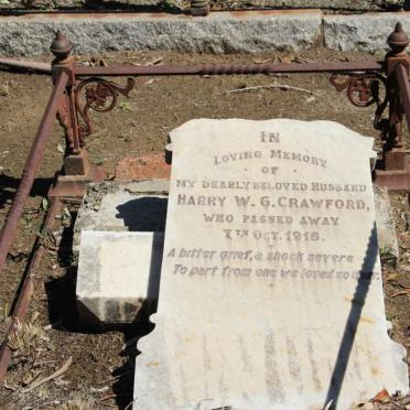 CRAWFORD Harry W.G. -1918