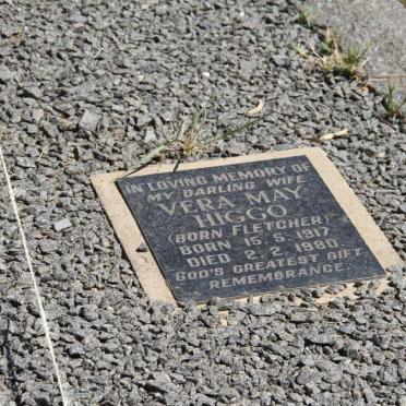 FLETCHER Thomas Henry 1881-1957 &amp; Lily Vera JENKINS 1893-1982 :: HIGGO Vera May nee FLETCHER 1917-1980