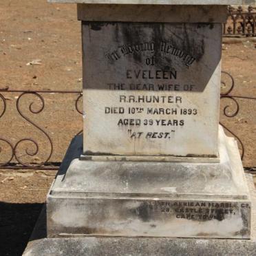 HUNTER Eveleen -1893 :: HUNTER Cecil Robert  -1893 :: HUNTER Cecil Roger Robert  -1890