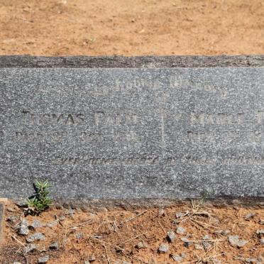 PALM Thomas Titus -1918 &amp; Mable -1918