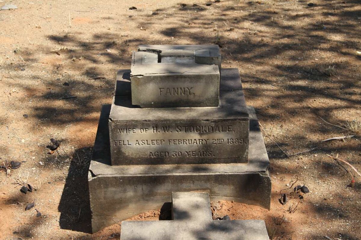 STOCKDALE Fanny -1889