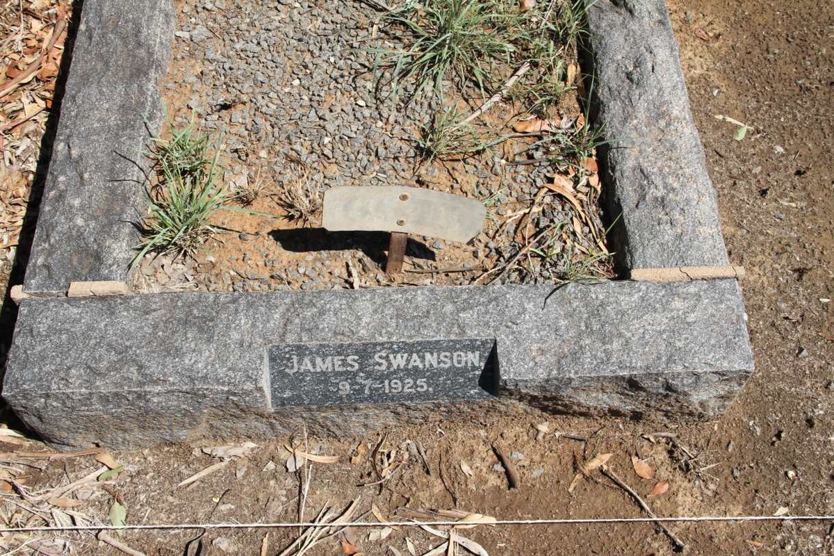 SWANSON James -1925