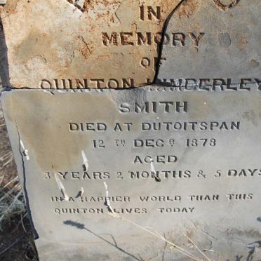 SMITH Quinton Kimberley  -1878