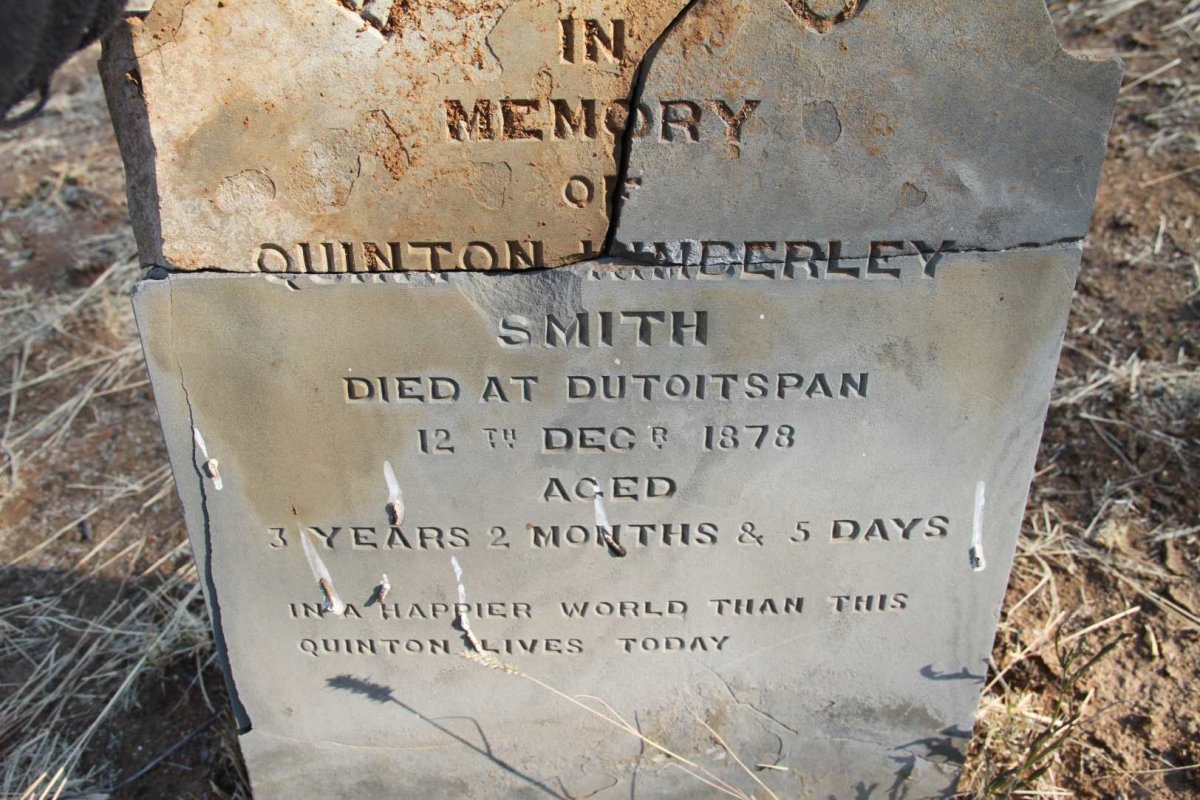 SMITH Quinton Kimberley -1878