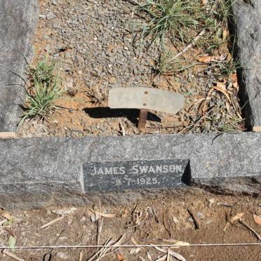 SWANSON James -1925