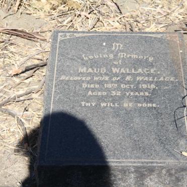 WALLACE Maud -1918