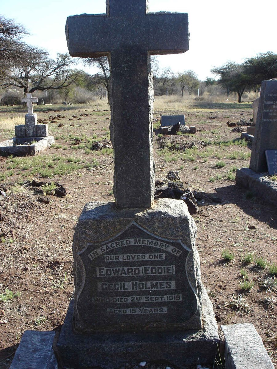 HOLMES Edward Cecil -1919