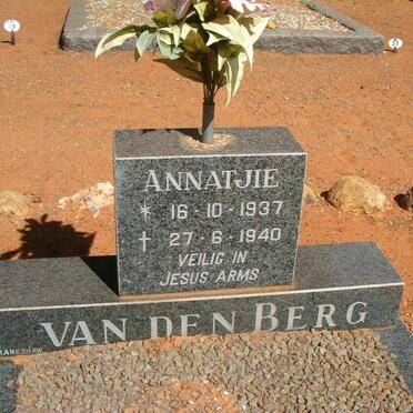 BERG Annatjie, van den 1937-1940