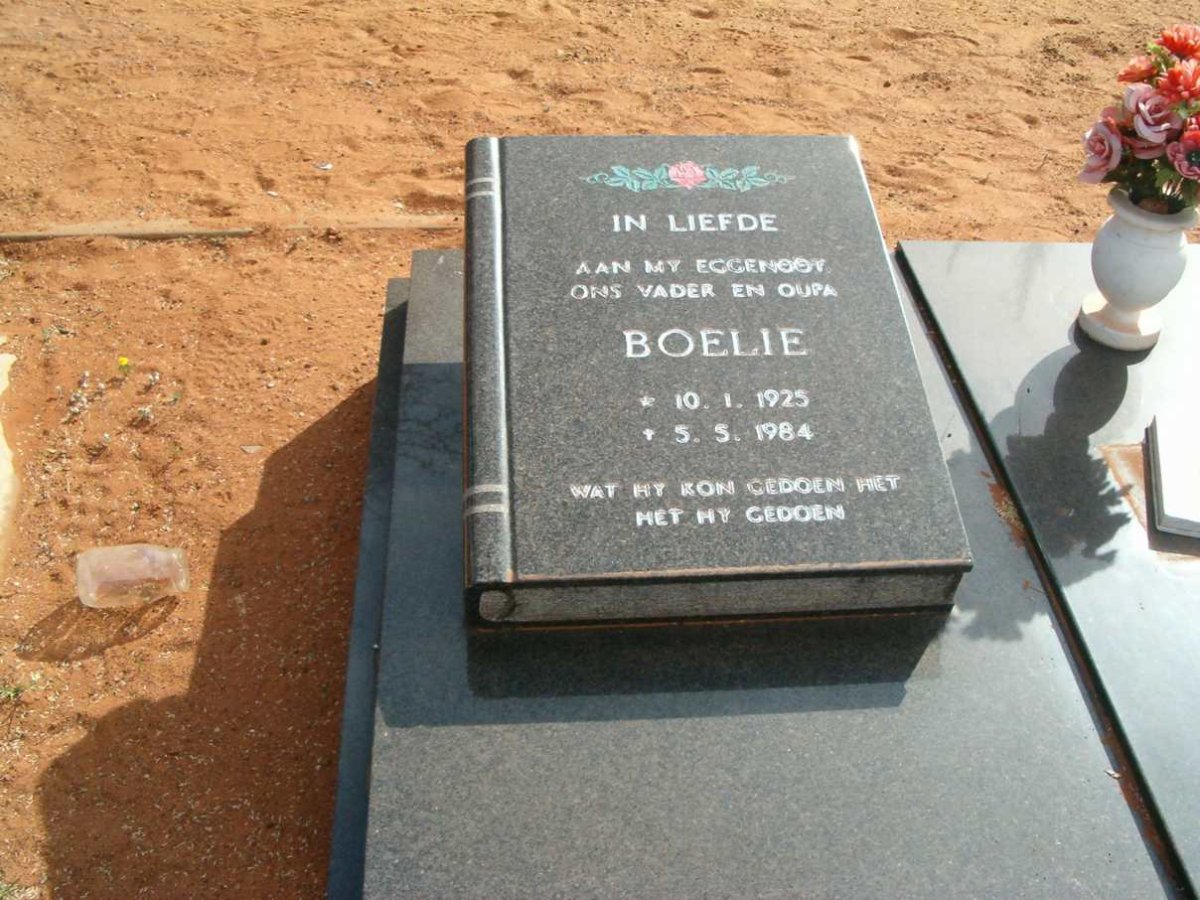 BEUKES Boelie 1925-1984 & Bettie 1934-1995