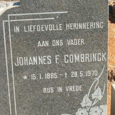 COMBRINCK Johannes F. 1885-1970