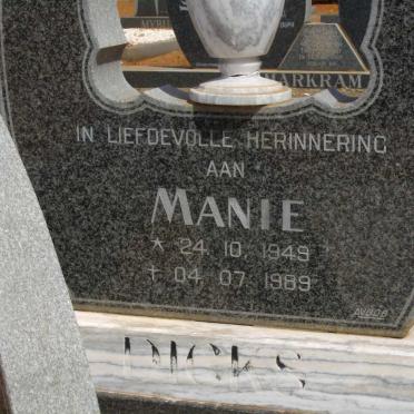 DICKS Manie 1949-1989